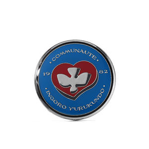 Заводская булавка, жесткая эмаль, сувенирная Посеребренная булавка с логотипом, оптовая продажа, Металлическая Булавка из цинкового сплава для колпачков - Product Image 2