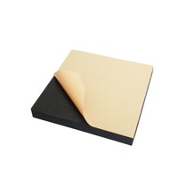 Isolation thermique en mousse auto-adhésive NBR/PVC/EPDM Tapis d'isolation acoustique feuille/rouleau de caoutchouc mousse amortissant