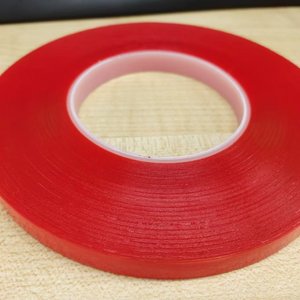 Nastro adesivo in poliestere adesivo rosso doppio lato <span class=keywords><strong>per</strong></span> animali domestici <span class=keywords><strong>per</strong></span> il fissaggio di <span class=keywords><strong>plastica</strong></span> ABS 12mm X 50m - Product Image 2