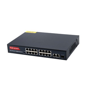 High-power 16+2+1 Port All 1000M POE <b>Switch</b> Gigabit <b>Network</b> <b>Switch</b> for Surveillance and Office Use - Product Image 2