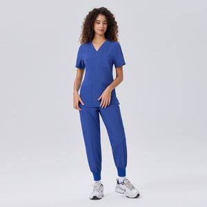 Comodo Set di Divise Ospedaliere per Donne, Pantaloni e Magliette Elasticizzati, Uniforme Infermieristica, Abbigliamento Medico, Produttori di Divise Mediche - Product Image 2