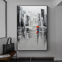 Peinture murale abstraite faite à la main décoration de peinture à l'huile peinte à la main d'autres peintures modernes acceptées toile CN;ZHE