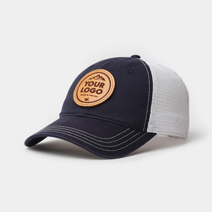 Plain Custom Brown Gorras Children Bulk Velvet Blank Richardson 112 Mesh Trucker <b>Hats</b> - Product Image 1