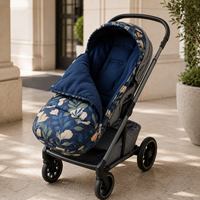 Sac de couchage matelassé universel pour poussette, taille personnalisée, design chaud d'hiver, avec doublure en polaire