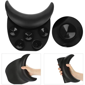 อ่างล้างจานทำจากซิลิโคนสำหรับร้านทำผมหมอนสปาที่วางสบู่สระผมอุปกรณ์ตัดผมอ่างล้างจาน - Product Image 2