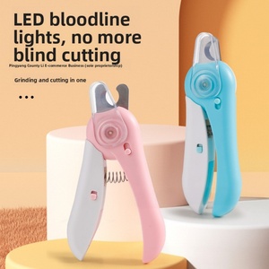 Otros cortaúñas 2 en 1 para mascotas con luz LED, diseñados para evitar cortar el vello rápido, aptos para gatos y perros - Product Image 4