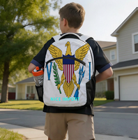 Sac à dos Yap Flag, sac à dos de voyage, sac à dos pour ordinateur portable pour femmes et hommes, sac à dos patriotique pour le travail et l'extérieur