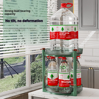 Étagère en plastique à 3 niveaux assemblable pour cuisine et salle de bain, organisateur de rangement drainable pour vaisselle, épices et articles ménagers