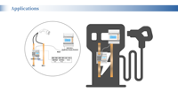 Compteur d'énergie pour chargeur de VE Acrel DJSF1352-D-600 homologué MID, 600A CC, avec shunt intégré haute précision