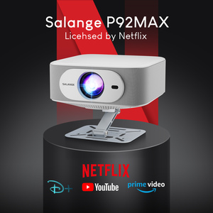 Salange 2025 lumen cao Android 13 p92max chiếu chính hãng NET-Flix Google TV chiếu <span class=keywords><strong>mini</strong></span> bản địa 1080P máy chiếu với đứng - Product Image 2