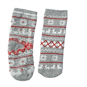 Calcetines <span class=keywords><strong>de</strong></span> Algodón Grueso con Diseño Navideño para Niños, Calcetines Térmicos Cálidos para Uso Diario - Product Image 2