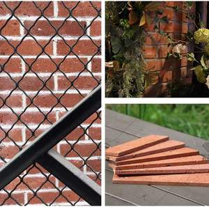 Ruwe Matte Buitenkant Klinker Tegels Baksteen Steen Textuur Keramische Porseleinen Wanddecoratie Voor Villa Huis Kleine Chip - Product Image 3