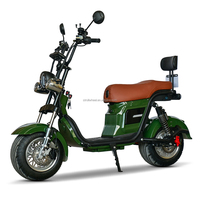 Scooter électrique City Coco brésilien 1000W à empattement court, moto électrique Citycoco, scooter à batterie lithium, 32 km/h