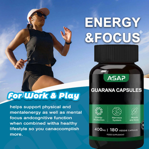 Cápsulas de guaraná, suplemento de extracto de guaraná OEM, cápsulas de guaraná veganas para quemar grasa - Product Image 2