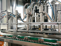 Machine automatique de remplissage et de scellage de sachets stand-up pour liquides, sauces, jus, ligne d'emballage de sachets Doypack à bec verseur