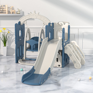 Toboggan de <span class=keywords><strong>jeu</strong></span> d'intérieur Bateau Pirate, Jouets en plastique pour bébés, Équipement de terrain de <span class=keywords><strong>jeu</strong></span> familial pour enfants d'âge préscolaire, pour salle de jeux et jardin - Product Image 5