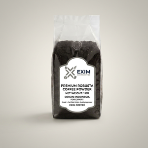กาแฟโรบัสต้าคั่วบด 100% รสชาติอาราบิก้าเข้มข้น คุณภาพพรีเมียม สำหรับทำเอสเพรสโซ 1 กก. พร้อมใช้ อายุการเก็บรักษายาวนาน - Product Image 1