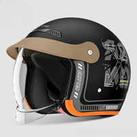 Casque de scooter électrique pour hommes et femmes, adapté à la protection solaire estivale, respirant, confortable et assurant une conduite sécurisée