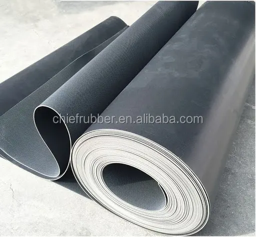 Chief Rubber THICK OR THIN RUBBER ROLL with smooth or textured finished