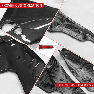 Kit de piezas interiores laterales para motor de coche, estilo OEM, de fibra de carbono seca de alta calidad, para Ferrari F12 - Product Image 3