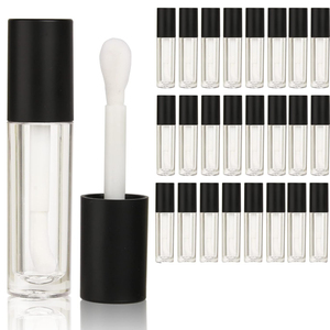 Private Label Luxury clear square Custom Empty 7ml 10ml <b>Led</b> Light Plastic Lip Gloss <b>Tube</b> with Mirror Lip Gloss Container <b>Tube</b> - Product Image 1
