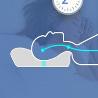Oreiller orthopédique en mousse à mémoire de forme personnalisable pour le soulagement de la douleur cervicale Oreiller de lit réglable moderne pour un sommeil confortable