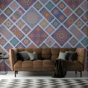 Papiers peints intissés arrière-plans HD Peel and Stick Papiers peints à motifs <span class=keywords><strong>Paisley</strong></span> - Product Image 1