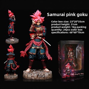 ฟิกเกอร์ซามูไรซีรีส์ มังกี้แฟน ทอรุนซ์ โกคู ฟรีเซอร์ เวเจต้า PVC ท่าทางยืนสำหรับคุณแม่ตั้งครรภ์ - Product Image 4
