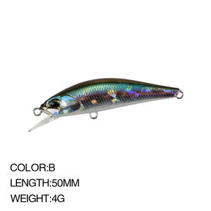 Minnow esche <span class=keywords><strong>da</strong></span> pesca jerkbaits 50mm 4g <span class=keywords><strong>trota</strong></span> lure bass mini sinking minnow pesca punta di lancia ryuki River Bait lure - Product Image 3