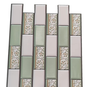 96*48cm Vinyl-Wandpaneel Heimwerkerbedarf Raumtapete Dekorative 3D-Paneele - Product Image 1