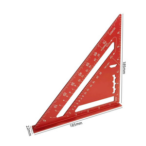 7/12Inch Triangle Ruler Measurement <strong>Tools</strong> Aluminium Alloy Carpenter <strong>Tools</strong> Inch Angle Ruler Speed <strong>Square</strong> Woodworking <strong>Tools</strong> - Product Image 5