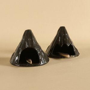 <b>Ceramic</b> Incense Burner Cone Shape Sandalwood Aromatherapy Home Decor <b>Diffuser</b> Holder - Product Image 1