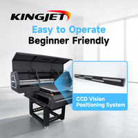 Kingjet 60*90 Kit de mise à niveau pour imprimante UV à plat I3200 Machine à jet d'encre Led 3d pour étui de téléphone Imprimante 6090 UV à plat