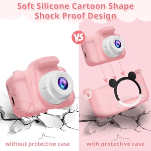 H3 Mickey Mini çift lens çocuklar kamera 1080P çözünürlük çocuk kamera güzel oyuncak çocuklar hediye ödülü olarak selfie dijital kamera - Product Image 4