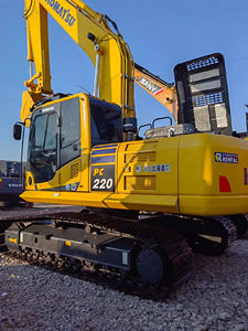 Excavadora Hidráulica Usada de Alta Calidad Komatsu PC220 2025 con Motor, Caja de Cambios, Bomba y Rodamientos Originales de Japón - Product Image 6