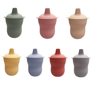 Gobelet d'apprentissage pour bébé en forme de gourde, à large ouverture, en silicone de qualité alimentaire, anti-étouffement, pour les enfants de 3 ans et plus - Product Image 5
