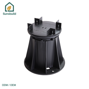 Sunsbuild Adjustable Plastic Floor Spacer Pedestal for <b>Flooring</b> Covering <b>Accessories</b> Matte Finish Easy Installation - Product Image 2