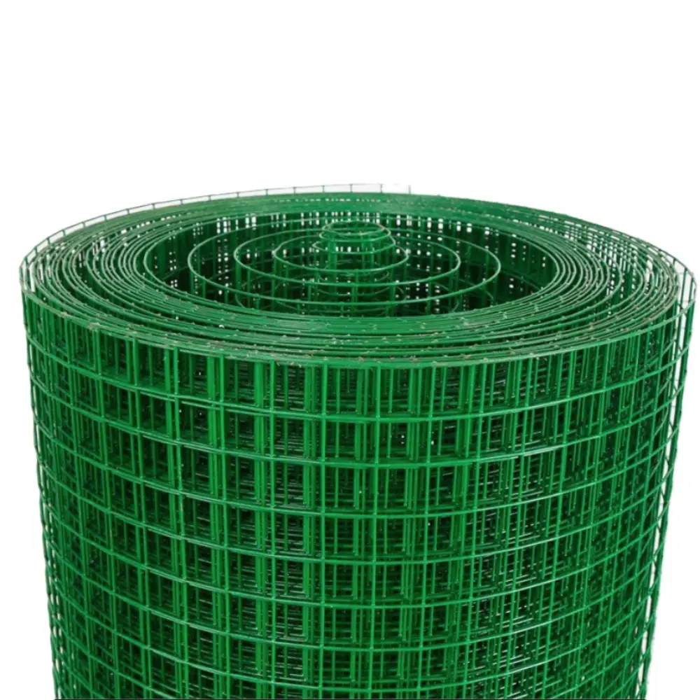 PVC beschichtetes Netzzaun geschweißtes Netz Eisen quadratisches Netz