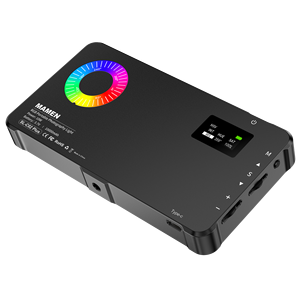 Kit d'éclairage de studio photo LED RGB 3,5 heures, 10000 mAh, en alliage d'aluminium, pour vidéoconférence portable - Product Image 4