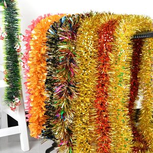 Ornamen Pohon Natal Gantung Dinding PVC Pita Loop Madder Warna Dapat Disesuaikan, Ramah Lingkungan, Tidak Beracun, Dapat Digunakan Kembali, 2m, Kualitas Mewah - Product Image 2