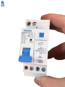 Interruptor Diferencial de Corriente Residual 1PN 32A, Interruptor de Fuga RCCB, Protección Contra Sobrecarga y Cortocircuito Eléctrico - Product Image 1