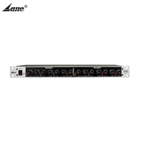 Amplificateur de subwoofer de voiture actif DSP 4 canaux Lane C-224XL avec crossover numérique 4 voies réglable et puissance de 15W