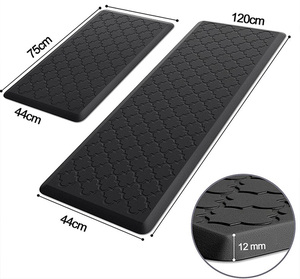 <strong>Kitchen</strong> Mat <strong>Rugs</strong> Cushioned Anti Fatigue Mats 1/2 Inch Thick Waterproof Non-Slip <strong>Runner</strong> <strong>Rug</strong> Desk Mat for <strong>Kitchen</strong>, Office, Laundry - Product Image 2
