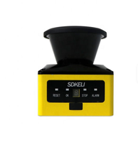 Scanner laser de sécurité 2D SDKELI Chine, 270 °   Capteur LiDAR industriel CE, sortie PNP, scanner de détection d'obstacles pour AGV