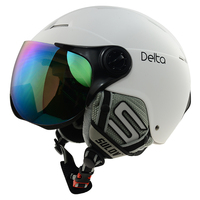 Casque de ski avec visière certifié CE EN 1077, anti-buée, double lentille, pour le ski et le snowboard, stock UE, livraison rapide