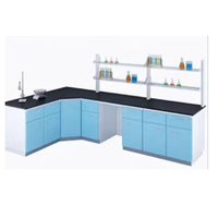 Ensemble de bureau et chaise pour bureau d'étudiant universitaire mobilier primaire tables de classe en gros kit de laboratoire de chimie pour lycée