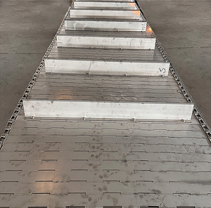 Transportador de <span class=keywords><strong>Cadena</strong></span> de Acero Inoxidable para Transporte de Materiales, Resistente a Altas Temperaturas, Línea de Ensamblaje, Transportador de <span class=keywords><strong>Cadena</strong></span> de Placas 304 - Product Image 3