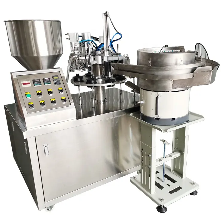 Machine de remplissage de tubes en plastique automatique de bonne qualité pour liquide et crème