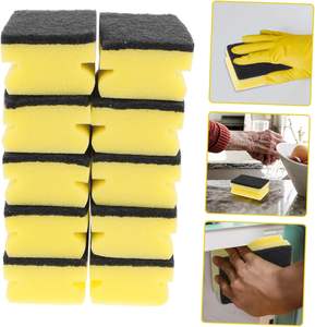 Éponge de nettoyage de cuisine Eco anti-rayures pour la vaisselle Éponge à récurer Scrunge Éponge à récurer - Product Image 4