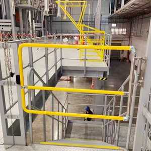 36'' Spring <strong>Loaded</strong> Self Closing Scaffold Ladder Access Swing Gate <strong>Platform</strong> Scaffolding Ladder Access Gate - Product Image 5